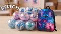 Angel &amp; Stitch Galaxis Hátizsák és Varázsgolyó Csomag