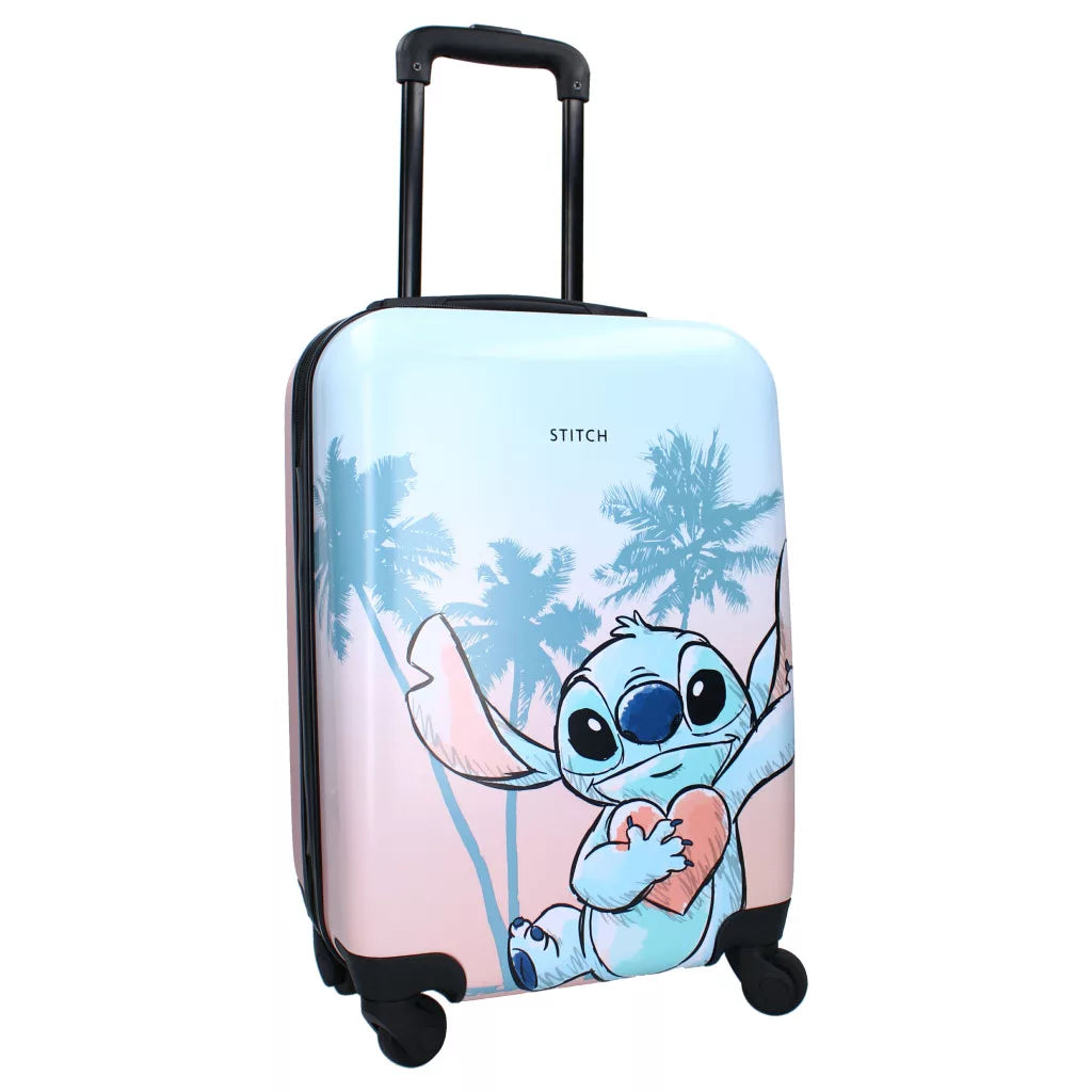 Disney Stitch Keményfalú Gurulós Bőrönd – Vigyél egy kis csavart az utazásba!