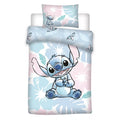 Disney Lilo és Stitch pasztell gyerek ágyneműhuzat – Lágy trópusi álmok a legédesebb csillagkutyával (ELŐRENDELHETŐ)