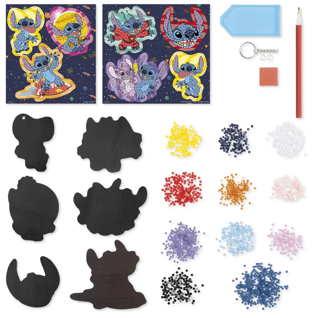 Disney Lilo és Stitch – A csillagkutya "Surf" gyémántszemes mágnes szett
