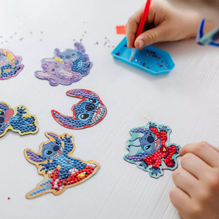 Disney Lilo és Stitch – A csillagkutya "Surf" gyémántszemes mágnes szett