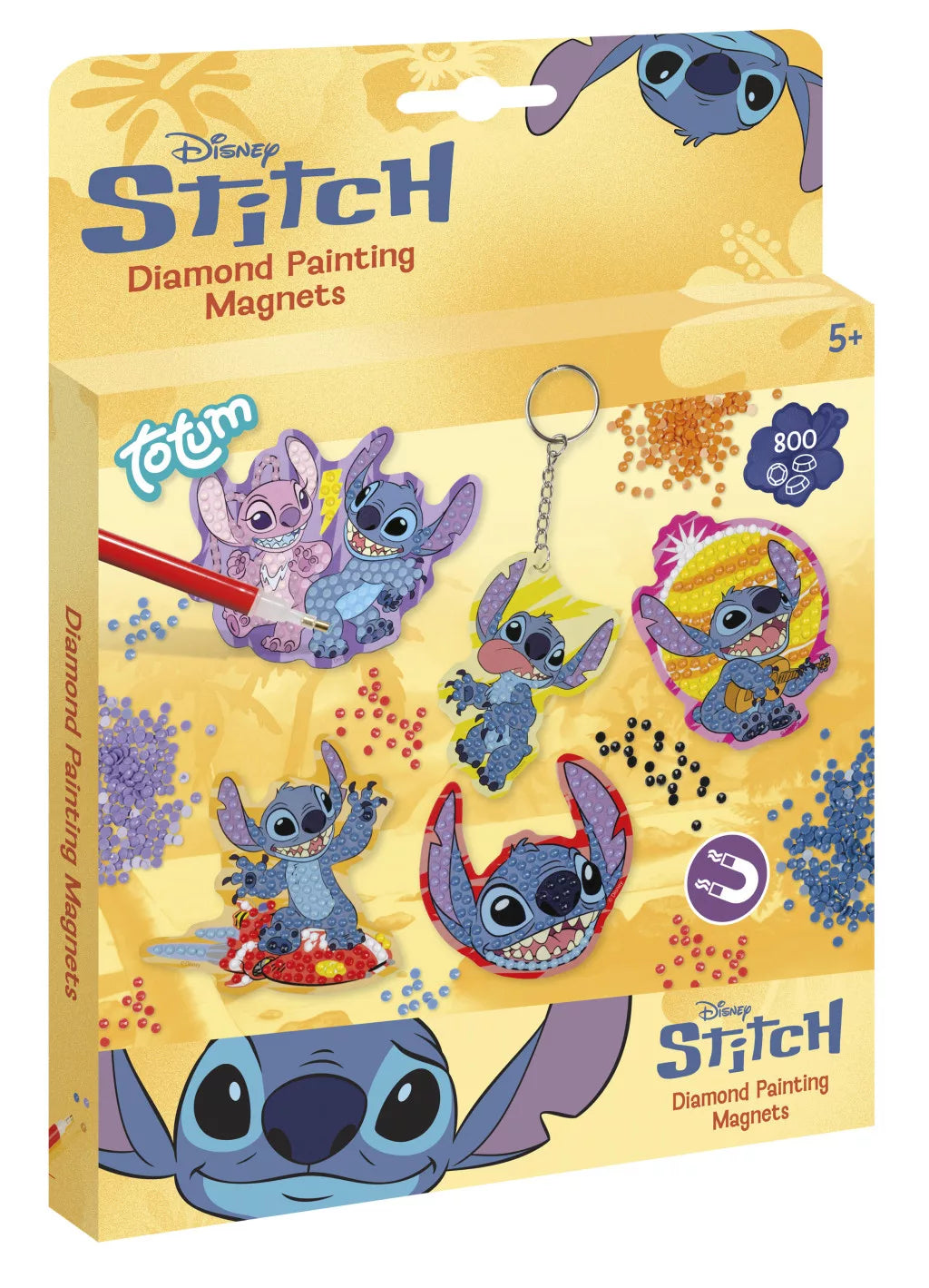 Disney Lilo és Stitch – A csillagkutya "Surf" gyémántszemes mágnes szett