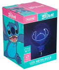 Disney Stitch Neon LED Izzó – Varázsolj kék fényárba bármilyen lámpát!
