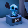 Disney Stitch Világító Ébresztőóra &amp; Hangulatlámpa – Ébredj mosollyal minden reggel!