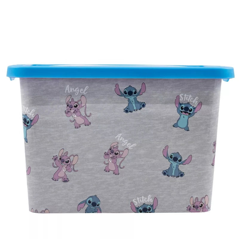 Disney Lilo &amp; Stitch Műanyag Tárolódoboz (7L) – A szobatisztaság és a rend új szuperhőse!