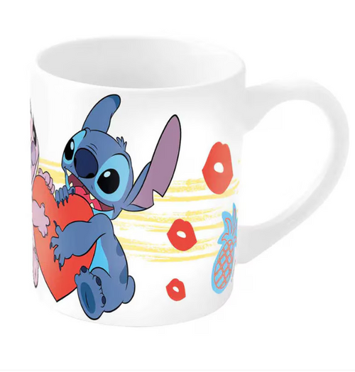 Disney Lilo és Stitch, A csillagkutya Aloha porcelán bögre 235 ml (8 oz) Díszdobozban