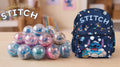Stitch Sötétkék Hátizsák és Varázsgolyó Csomag