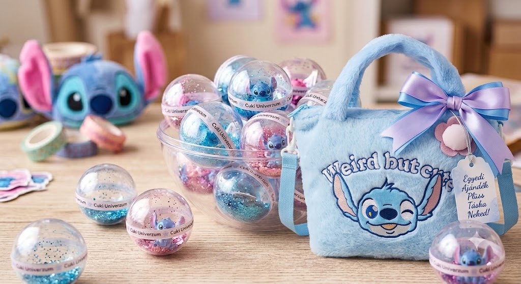 💎 Ez a különleges Stitch Mystery Box minden rajongó álma! 💙🌺